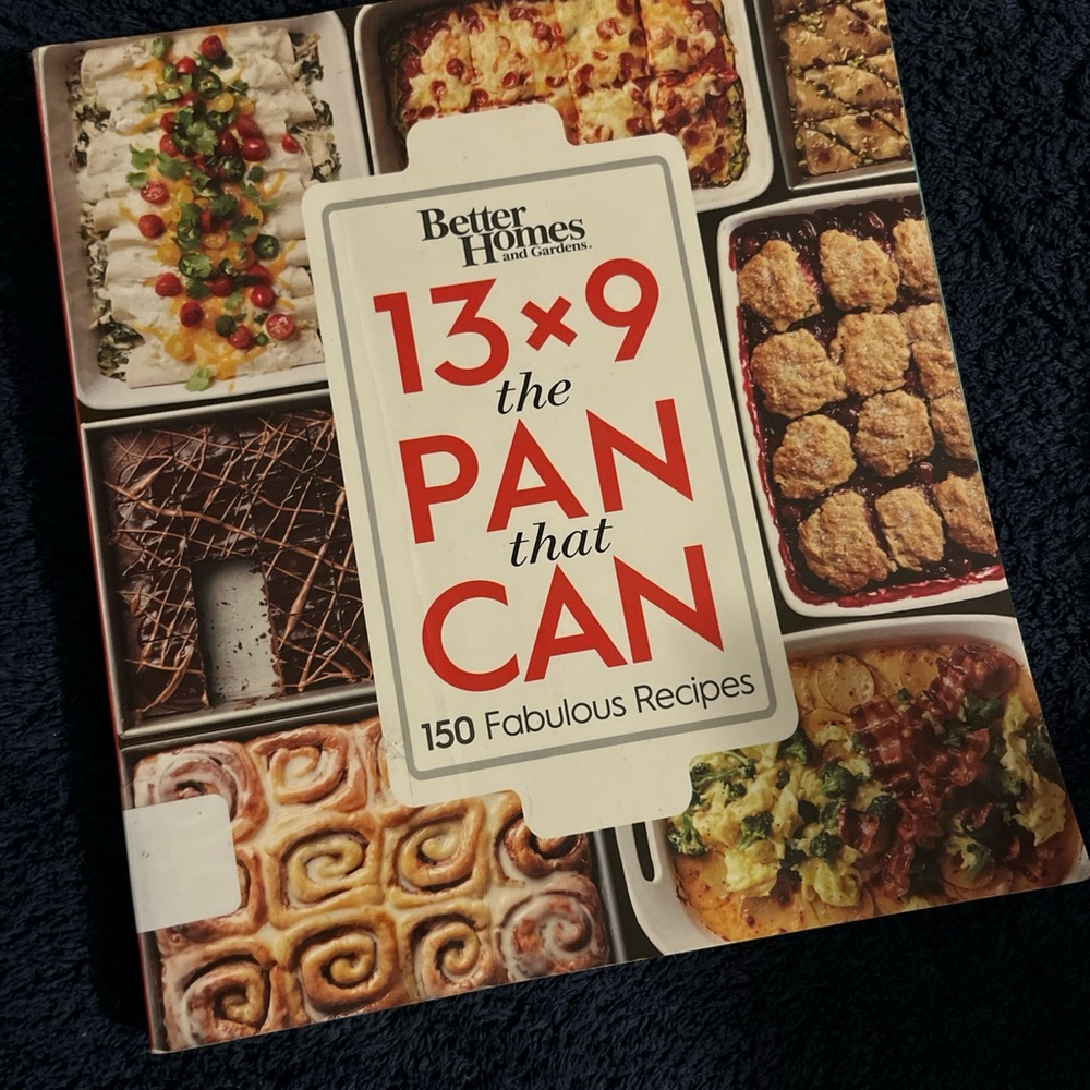 Better Homes And Gardens 13x9 The Pan That Can Vibrant Recipe Collection